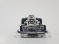 Vintage 1977 Stunt Squad Chrome Base Die Cast Toy Car Vehicle Made in Hong Kong