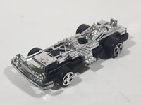 Vintage 1977 Stunt Squad Chrome Base Die Cast Toy Car Vehicle Made in Hong Kong