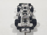 Vintage 1977 Stunt Squad Chrome Base Die Cast Toy Car Vehicle Made in Hong Kong