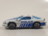 1997 Matchbox Camaro Z28 Police White Blue Die Cast Toy Car Vehicle