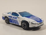 1997 Matchbox Camaro Z28 Police White Blue Die Cast Toy Car Vehicle