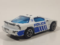 1997 Matchbox Camaro Z28 Police White Blue Die Cast Toy Car Vehicle