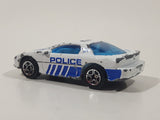 1997 Matchbox Camaro Z28 Police White Blue Die Cast Toy Car Vehicle