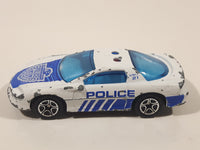 1997 Matchbox Camaro Z28 Police White Blue Die Cast Toy Car Vehicle