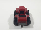 2016 Matchbox MBX Construction Acre Maker Dark Red Die Cast Toy Car Vehicle