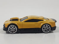 Motor Max No. W6203 W6204 Big Block Surfer Yellow Die Cast Toy Dream Car Vehicle