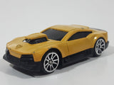 Motor Max No. W6203 W6204 Big Block Surfer Yellow Die Cast Toy Dream Car Vehicle