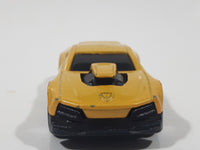 Motor Max No. W6203 W6204 Big Block Surfer Yellow Die Cast Toy Dream Car Vehicle