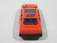 Greenbrier 9804 Sedan Bright Orange Die Cast Toy Car Vehicle
