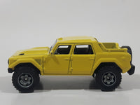 2015 Matchbox MBX Explorers Lamborghini LM002 Yellow Die Cast Toy Car Vehicle