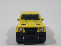 2015 Matchbox MBX Explorers Lamborghini LM002 Yellow Die Cast Toy Car Vehicle