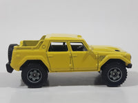 2015 Matchbox MBX Explorers Lamborghini LM002 Yellow Die Cast Toy Car Vehicle