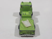 Zylmex P312 Fire Engine Lime Green Die Cast Toy Ladder Truck Firefighting Car Vehicle