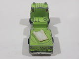 Zylmex P312 Fire Engine Lime Green Die Cast Toy Ladder Truck Firefighting Car Vehicle