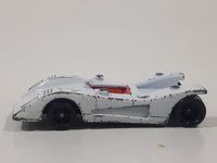 Vintage Aviva United Features Syndicate No. C3 Snoopy Woodstock White Die Cast Toy Race Car Vehicle Made in Hong Kong