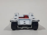 Vintage Aviva United Features Syndicate No. C3 Snoopy Woodstock White Die Cast Toy Race Car Vehicle Made in Hong Kong