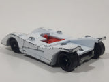 Vintage Aviva United Features Syndicate No. C3 Snoopy Woodstock White Die Cast Toy Race Car Vehicle Made in Hong Kong