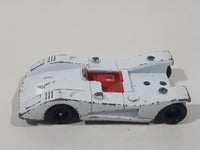 Vintage Aviva United Features Syndicate No. C3 Snoopy Woodstock White Die Cast Toy Race Car Vehicle Made in Hong Kong