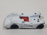 Vintage Aviva United Features Syndicate No. C3 Snoopy Woodstock White Die Cast Toy Race Car Vehicle Made in Hong Kong