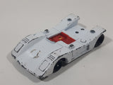 Vintage Aviva United Features Syndicate No. C3 Snoopy Woodstock White Die Cast Toy Race Car Vehicle Made in Hong Kong