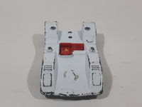 Vintage Aviva United Features Syndicate No. C3 Snoopy Woodstock White Die Cast Toy Race Car Vehicle Made in Hong Kong
