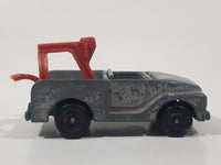 Vintage Aviva United Features Syndicate No. C23 Snoopy Woodstock Silver Die Cast Toy Car Vehicle Made in Hong Kong