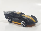 2016 McDonald's Hot Wheels DC Comics Batman Batmobile Black Pull Back Plastic Die Cast Toy Car Vehicle