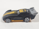 2016 McDonald's Hot Wheels DC Comics Batman Batmobile Black Pull Back Plastic Die Cast Toy Car Vehicle