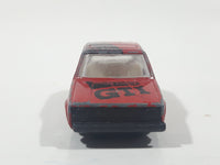 Rare Vintage Zee Toys Dyna Wheels D83 Volkswagen Golf GTI Red Die Cast Toy Car Vehicle