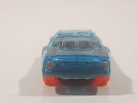 2015 Hot Wheels X-Raycers Stockar Translucent Light Blue Die Cast Toy Car Vehicle