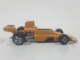Vintage 1980s Yatming No. 1311 Lola T370 Formula 1 Indy #11 "GAP" Yellow Die Cast Toy Race Car Vehicle