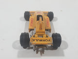 Vintage 1980s Yatming No. 1311 Lola T370 Formula 1 Indy #11 "GAP" Yellow Die Cast Toy Race Car Vehicle