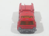 2003 Matchbox Pumper Squad Water Pumper Fire Truck Red Die Cast Toy Emergency Rescue Firefighting Vehicle