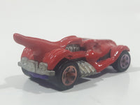 2012 Hot Wheels Thrill Racers Prehistoric T-Rextroyer Red Die Cast Toy Car Vehicle