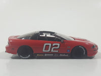 Jada Toys No. 91289 2002 Chevy Camaro Red 1/64 Scale Die Cast Toy Car Vehicle