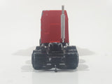 Vintage Majorette Super Movers 600 Series Circus Semi Tractor Truck Red 1/87 Scale Die Cast Toy Car Vehicle