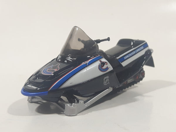 2006 ERTL RC2 Brands Vancouver NHL Ice Hockey Team Polaris Snowmobile Die Cast Toy Car Vehicle Missing Skis