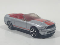 2013 Matchbox MBX Adventure City 2007 Shelby GT500 Convertible Silver Grey Die Cast Toy Car Vehicle