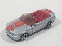 2013 Matchbox MBX Adventure City 2007 Shelby GT500 Convertible Silver Grey Die Cast Toy Car Vehicle