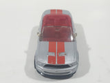 2013 Matchbox MBX Adventure City 2007 Shelby GT500 Convertible Silver Grey Die Cast Toy Car Vehicle