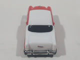 Maisto 1955 Chevrolet Bel Air Red and White Die Cast Toy Car Vehicle