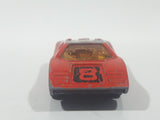 Vintage 1973 Lesney Matchbox Superfast No. 27 Lamborghini Countach Red #8 Die Cast Toy Super Dream Car Vehicle with Opening Rear Hood Made in England