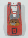 Vintage 1973 Lesney Matchbox Superfast No. 27 Lamborghini Countach Red #8 Die Cast Toy Super Dream Car Vehicle with Opening Rear Hood Made in England