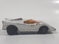 Vintage 1975 Lesney Matchbox Superfast No. 7 Hairy Hustler White Die Cast Toy Car Vehicle