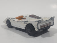 Vintage 1975 Lesney Matchbox Superfast No. 7 Hairy Hustler White Die Cast Toy Car Vehicle