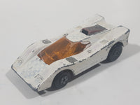 Vintage 1975 Lesney Matchbox Superfast No. 7 Hairy Hustler White Die Cast Toy Car Vehicle