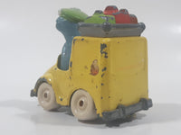 1981, 1983 Playskool The Muppets Sesame Street Blue Cookie Monster Yellow Die Cast Toy Car Vehicle