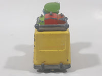 1981, 1983 Playskool The Muppets Sesame Street Blue Cookie Monster Yellow Die Cast Toy Car Vehicle