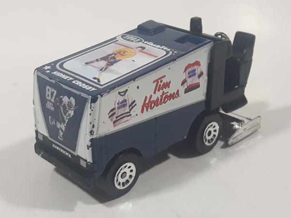 2012 Maisto Top Dog Collectibles Sidney Crosby 1993 Tim Hortons Timbits Ice Hockey Player Themed Zamboni Ice Resurfacer Die Cast Toy Car Vehicle