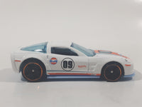 2015 Hot Wheels HW City: HW Performance '09 Corvette ZR1 Gulf #09 White Die Cast Toy Car Vehicle